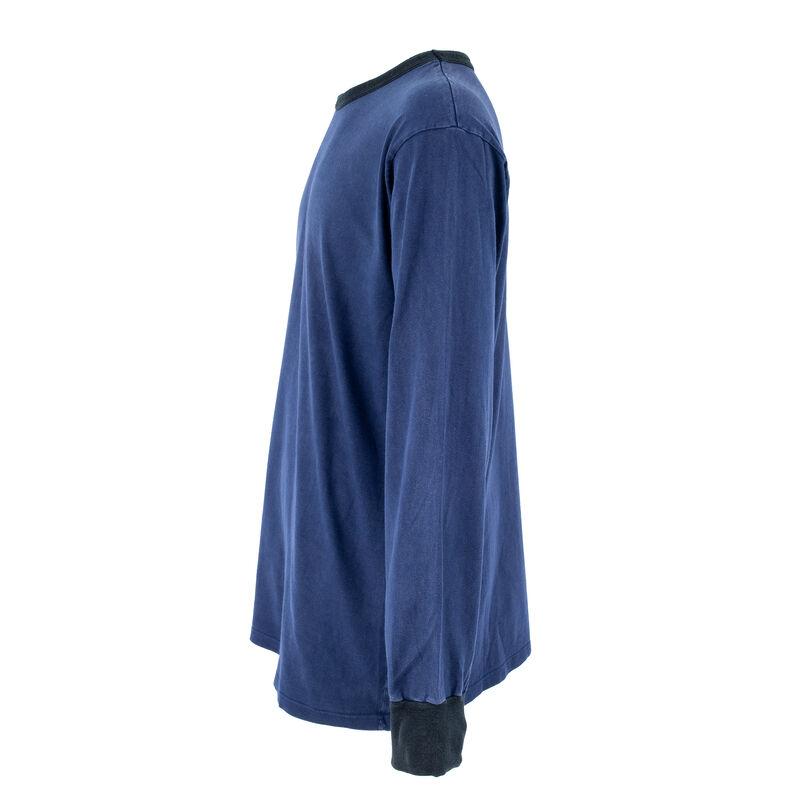 Dutch Army Navy Blue Long Sleeve Shirt - Medium | Issued, , large image number 2